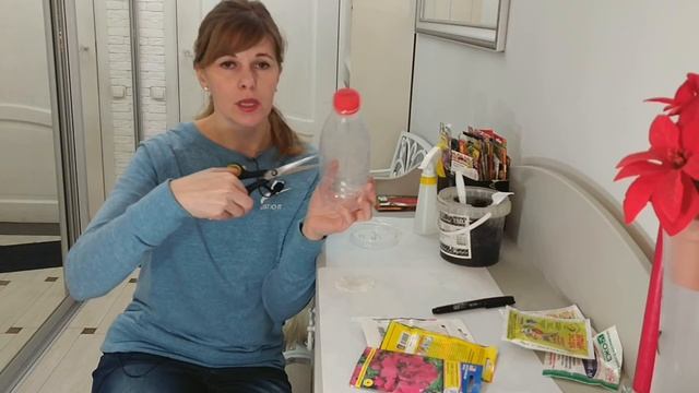 Сеем махровую Петунию на снег. Красивые цветы в красивый сад смотреть онлайн