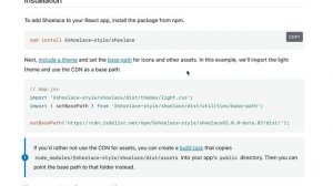 Installing Shoelace in a React App