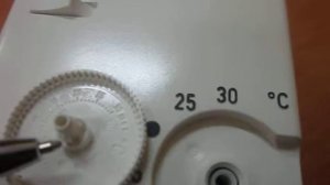 #161.  ТеплоПлит.  Как вставить колесико для терморегулятора Eberle 3563 обратно.