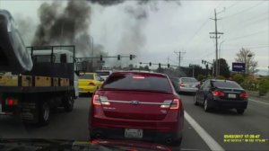 Момент падения самолета