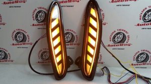 Ходовые огни + повтор Harrier 80 2018 +