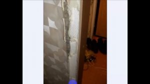 Обшивка проёма доборными планками