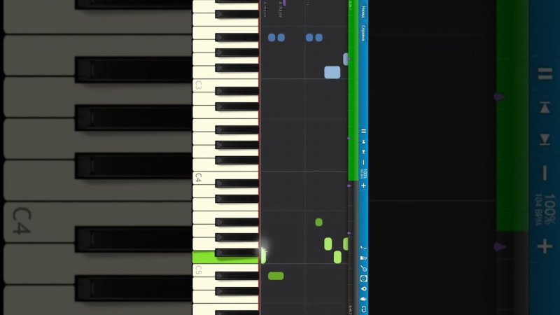 Fort Minor - Get Me Gone - How To Play on Piano #shorts #pianotutorial #synthesia