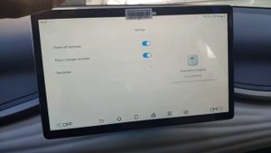 Настройки меню New Energy (BYD Yuan plus/atto 3) menu settings