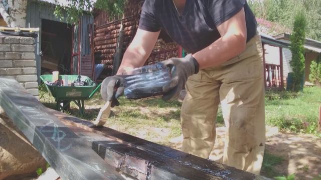 Крыльцо на сваях и бутование   часть 1
