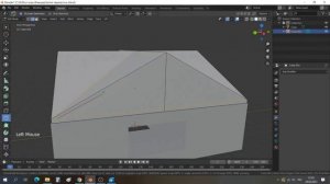 blender крыша