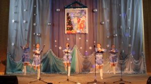 Танец "Ой снег, снежок" - Новоивановский Дом культуры, руководитель Ольга Гринченко