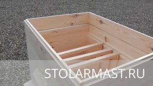 Деревянный улей-лежак, изготовление на заказ