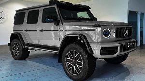 2024 Mercedes AMG G63 4x4 - Звук, интерьер и экстерьер