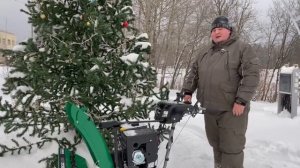 Реально Он крут! Самоходный, бензиновый снегоуборщик Caiman Valto 27CVE #обзор #уборкаснега #