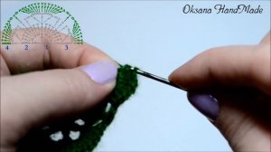 Бактус шаль крючком.Мастер класс со схемой.  Crochet DIY