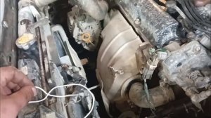 Nissan R'nessa греется. Промываю основной радиатор лимонной кислотой. Ниссан Рнесса.