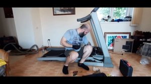 Замена полотна на беговой дорожке TUNTURI T20, Treadmill TUNTURI T20 Belt Replacement