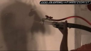 Нанесение шпаклеви sheetrock штукатурной станцией m-tec duo-mix