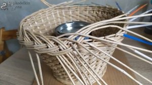 №28. Загибка *ОБЪЕМНАЯ НАРУЖНАЯ КОСА* из газетных трубочек