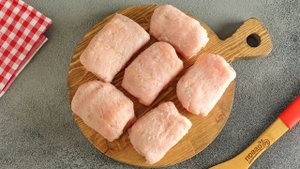 Конвертики из свинины