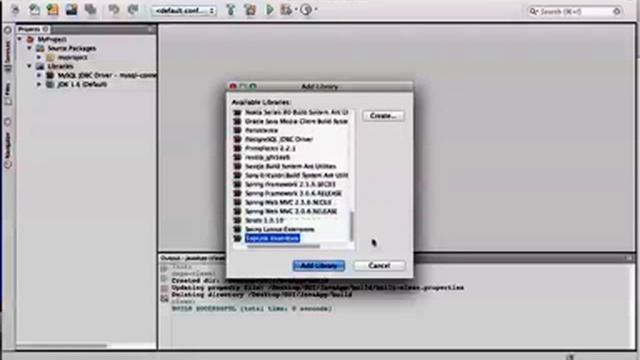 GUI JAVA NetBeans Step 02-Add New Library смотреть онлайн
