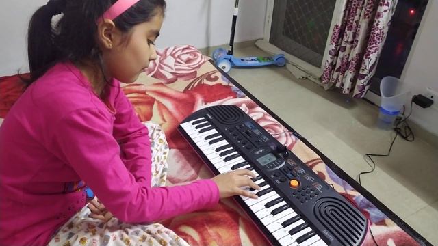 Didi tera dewar diwana cover by Sanika | Casio SA-78