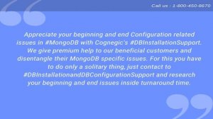 How might you handle if MongoDB Configuration not working when stacked?