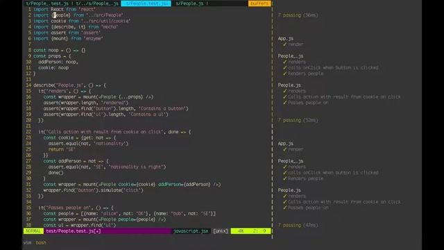 JavaScript - TDD a react/redux component with enzyme and jsdom 03 смотреть онлайн