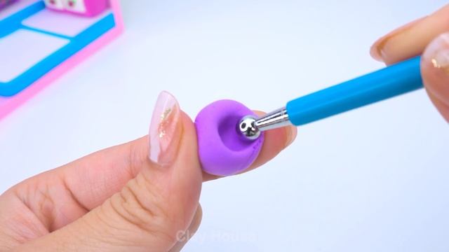 How To Make Polymer Clay Miniature House, Kitchen Set, Bedroom for Hello Kitty ❤️ DIY Miniature Cla смотреть онлайн