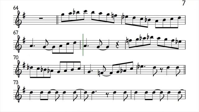 ONE NOTE SAMBA 170bpm Flute Violin Sheet Music Backing Track Play Along Partitura смотреть онлайн