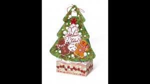 Сладкий подарок на Новый год Ёлка с пряниками