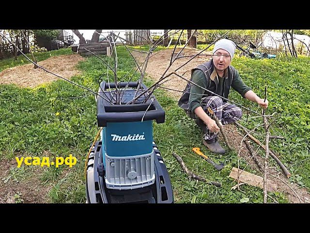 Этот ШРЕДЕР сожрёт и не подавится | Купили САДОВЫЙ ИЗМЕЛЬЧИТЕЛЬ, который дробит ТОЛСТЫЕ ВЕТКИ в щепу смотреть онлайн
