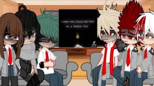 Mha react to middle school Izuku (read desc plz)