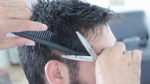 haircut with scissors | learn Men’s Hairstyle | hair cutting tutorial