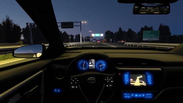 Euro Truck Simulator 2 2 Wien to Novi Sad with Toyota Corolla смотреть онлайн