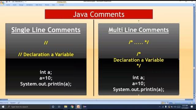 #18 Java Comments