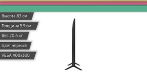 Телевизор Samsung UE65CU7100U (UE65CU7100UXRU)