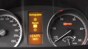 Сброс межсервисного интервала пробега Mercedes Vito   Viano, W639