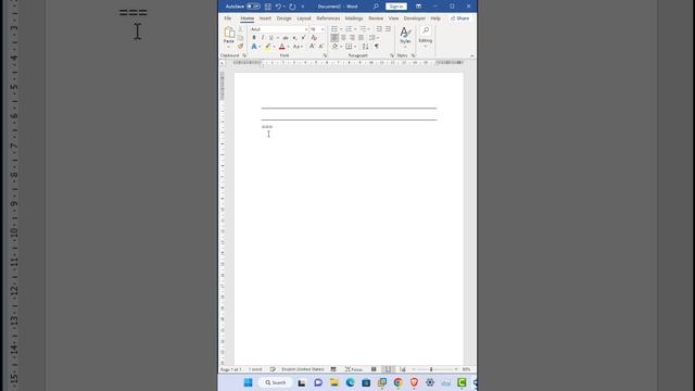 How to Draw lines in MS Word by Shortcut Tricks | Technical with Urvashi