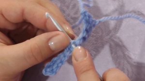 Урок 27. Как связать английскую резинку крючком. Поперечная резинка крючком столбиками без накида.