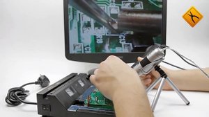 Пайка с помощью микроскопа Microsafe