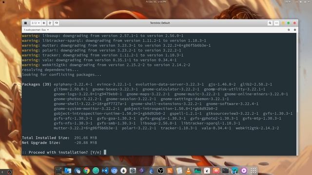 [Arch Linux] Downgrading / Upgrading to unstable GNOME 3.24 смотреть онлайн