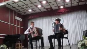 В. Темнов. Кнопочки баянные. А.  Холминов. Кадриль