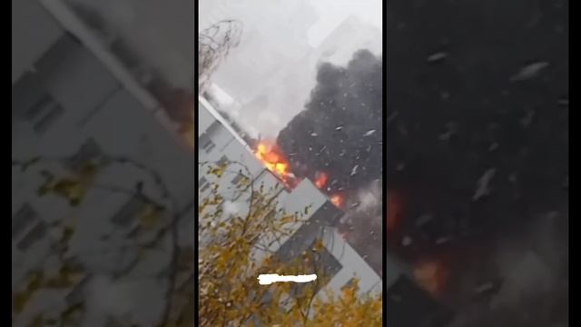 В Набережных Челнах горит бизнес-отель Kamarooms