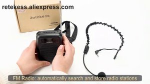RETEKESS PR16R Megaphone Portable Voice Amplifier
