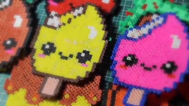 Мои поделки из ТЕРМОМОЗАИКИ [Perler Bead] смотреть онлайн