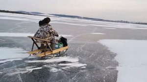 ЭЛЕКТРО САНИ ДЛЯ ЗИМНЕЙ РЫБАЛКЕ