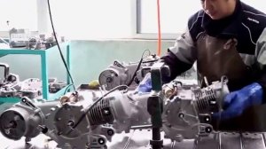 Как собирают Мопед в Китае