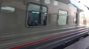 Прибытие поезда в Самару.