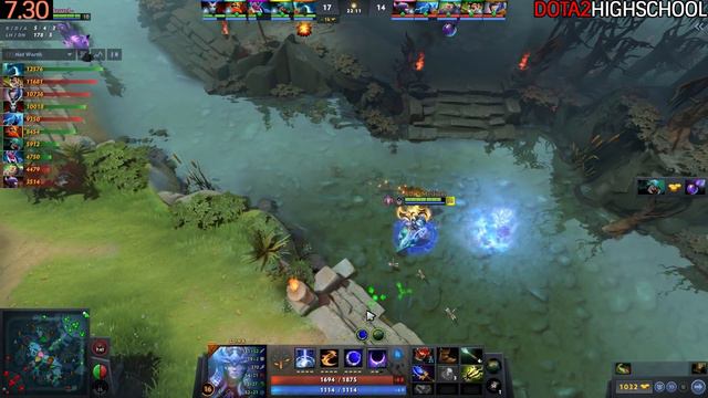 W33 [Luna] Randomed Luna Mid with Insane Magic Build Dota 2 смотреть онлайн