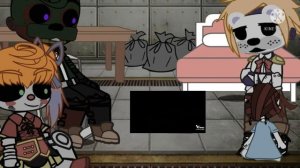 Afton Family react to Sister Location Animation | GC