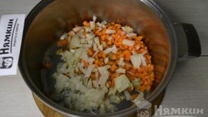 Суп Минестроне из замороженных овощей на говяжьем бульоне