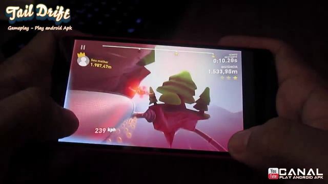 Gameplay Tail Drift Android смотреть онлайн