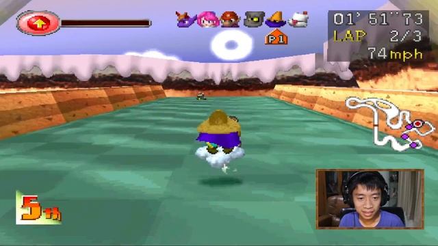 CTR,CHOCOBO RACING & BOMBERMAN FANTASY RACE GAMEPLAY